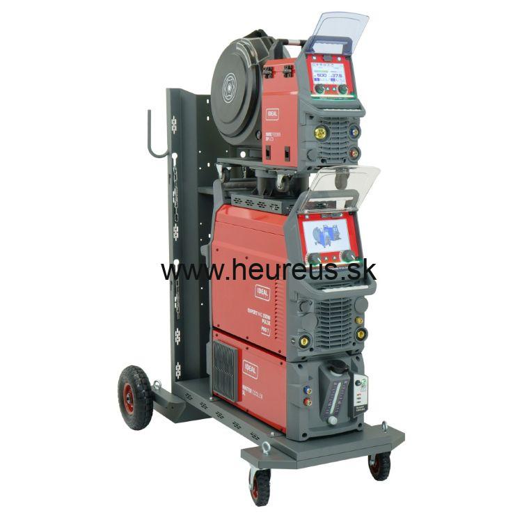 MIG invertorová zváračka IDEAL EXPERT MIG 550W PULSE Pro7 LCD + samostatný podávač + chladič + šasi + diaľkové ovládanie